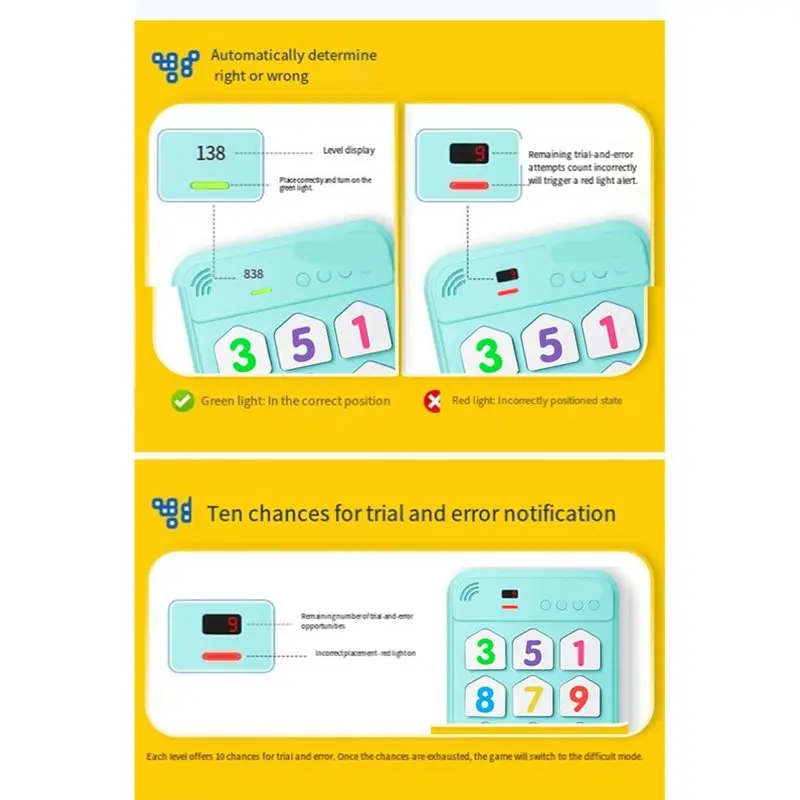 B05C-Math Learning-consola de juegos electrónica inteligente Sudoku tablero de ajedrez escalera rompecabezas de entrenamiento