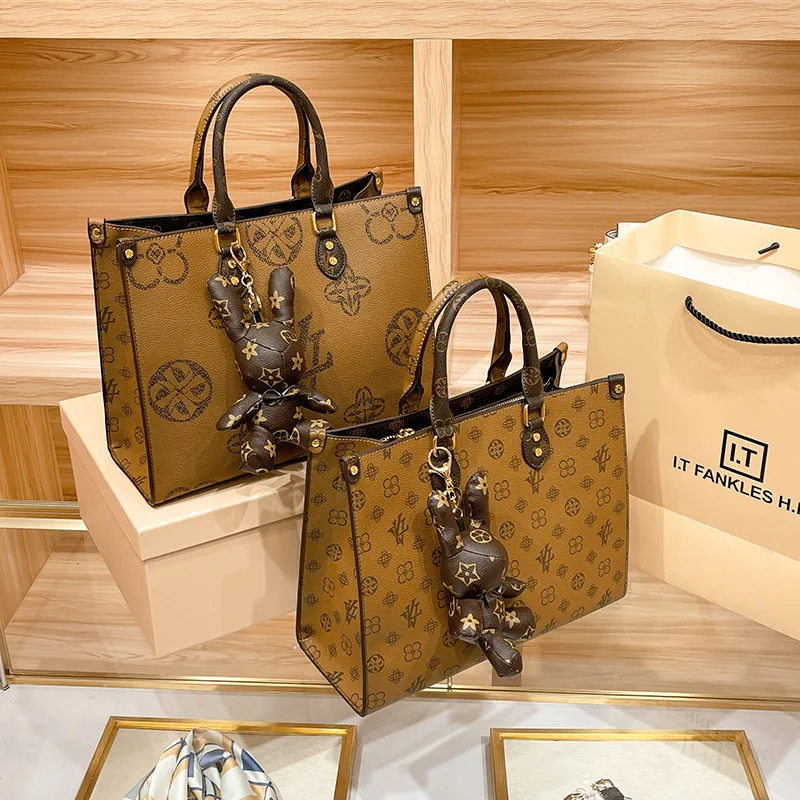 Luxury Casual Minimalist Diaper Bag For Women Elegant Crossbody Handbag Unique Vintage Designer Leather Shoulder Tote Large - view 4