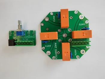 4방향 4:1 동축 원격 안테나 스위치 키트 SO-239 1.8MHz-60MHz 500W PEP