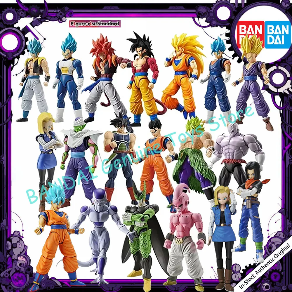 Original Bandai Dragon Ball Figur-aufstieg Standard Anime Son Goku Vegeta Son Gohan Zelle Freeza Auf Lager Action Figur Modell spielzeug
