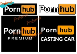 Creative Car Sticker Pronhub Car Window Adult Die Cut VinylPersonality Porn Decal Car Motorcycle Car Styling Decal PVC