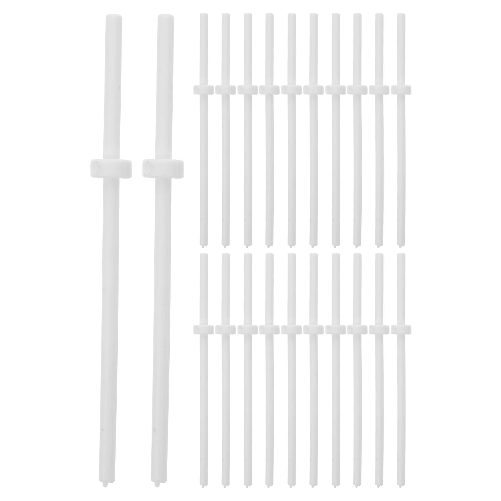

60pcs Plastic Lollipop Making Sticks Candy Craft Tools Leakproof For Cake Pops Chocolate Sucker Sticks Baking Supplies Kitchen