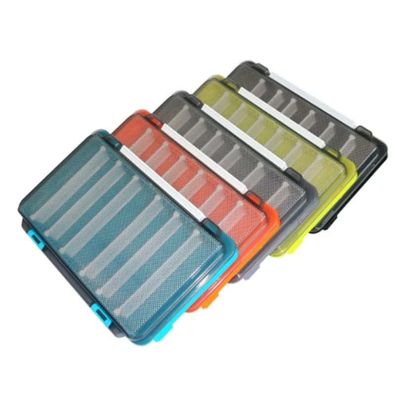 

Muiti-compartments Fishing Tackle Box Grids Lures Storage Box Fishing Hook Organizers Box Fishing Baits Container Case