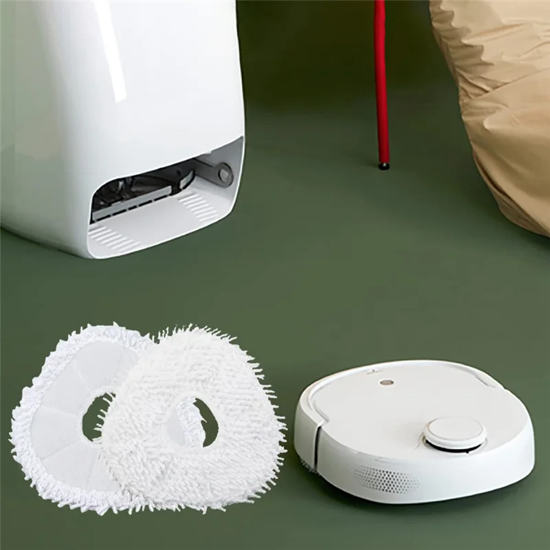 B83B-لمجموعة قطع غيار مكنسة الروبوت-قماش ممسحة قابل لإعادة الاستخدام لملحقات Narwal T10 فرشاة جانبية لمرشح الألياف الدقيقة #3