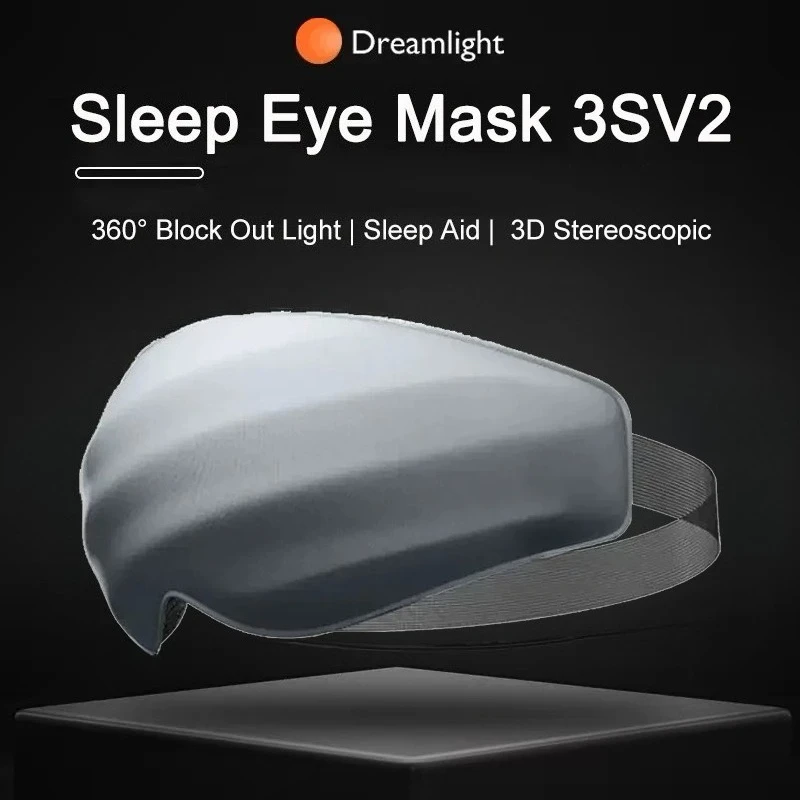 

Маска для сна Dreamlight 3s: 3D-стереоскопическая повязка для глаз для мужчин и женщин, портативная, для путешествий и релаксации