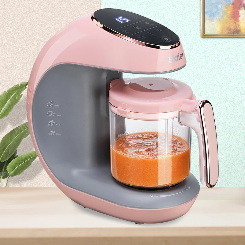 Haier Multifunction Blender Machine Kitchen Food Processor Baby Complementary Hand Heating Function Electric Machines Cooking