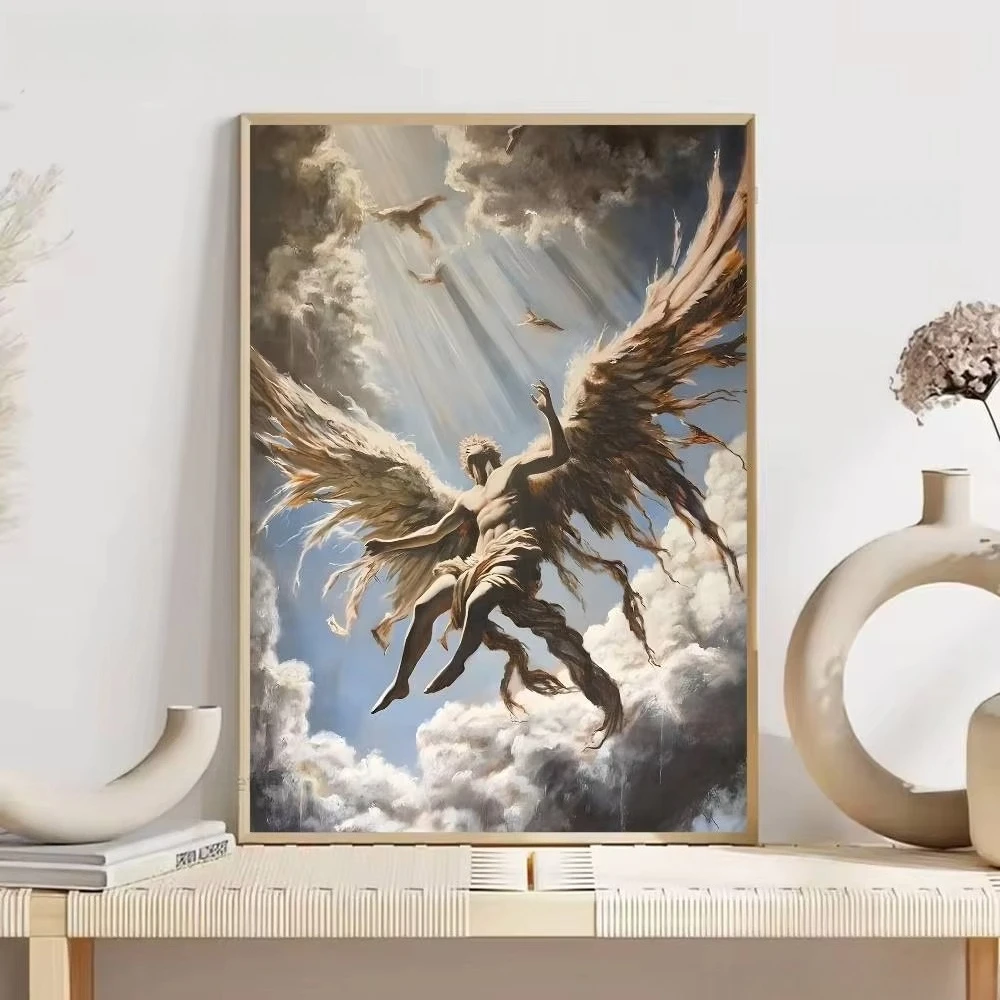 

The Fallen Angel 500/1000/1200/2000 PCS Jigsaw Puzzles Family Activity Relaxing Games for Living Room Home Decor Gift Frameless