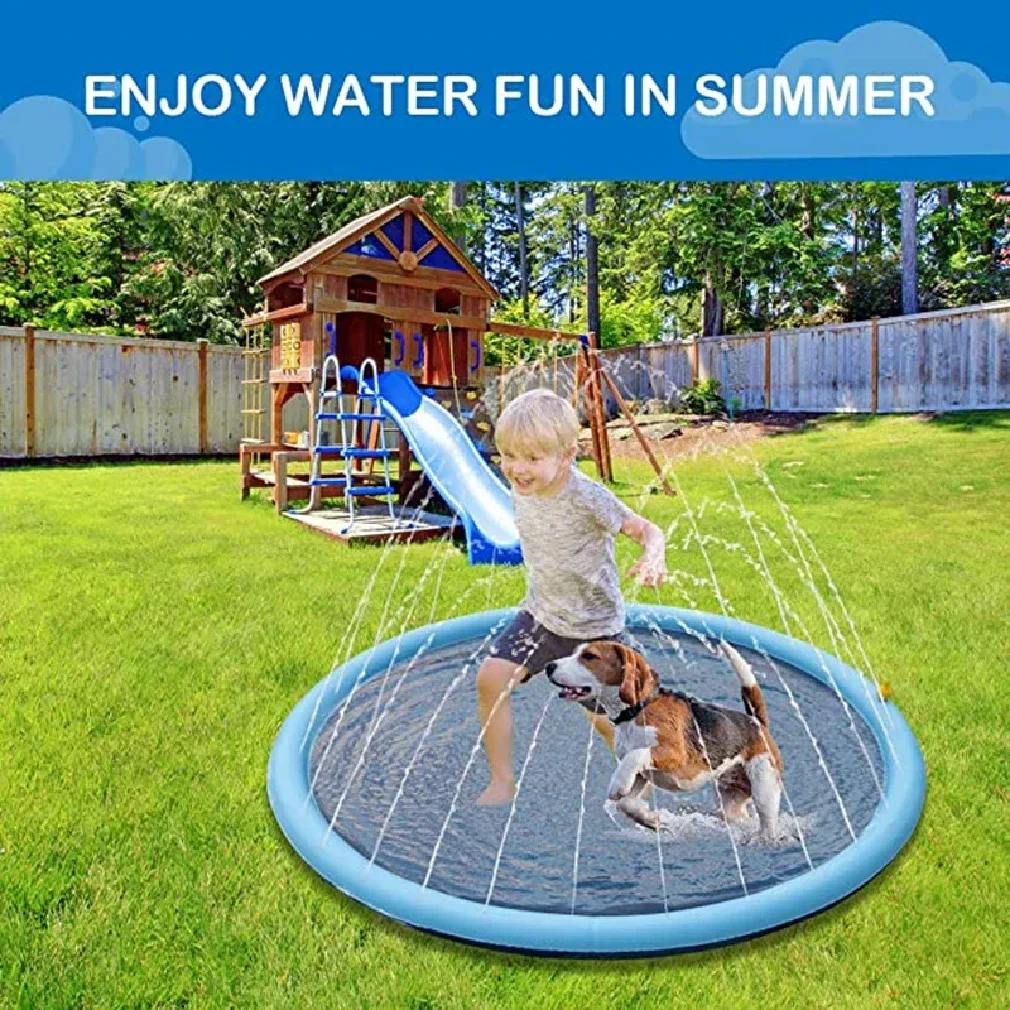 150/170cm Summer Pet Swimming - Slip Slide Water Mat 评论和价格
