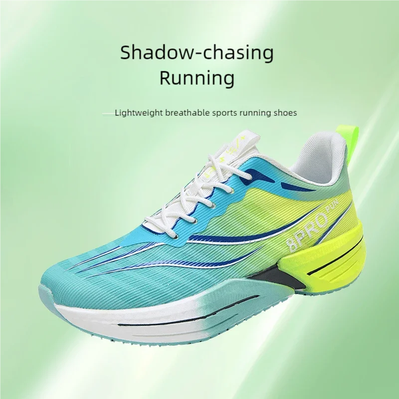 

Parent-child speed training running shoes Four Season new outdoor racing casual sneakers men women light breathable sports shoes