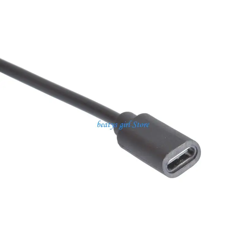 

C7AB Power Supply Cable 5V USB Type C to DC5.5x2.1mm Conversion For Router LED Light