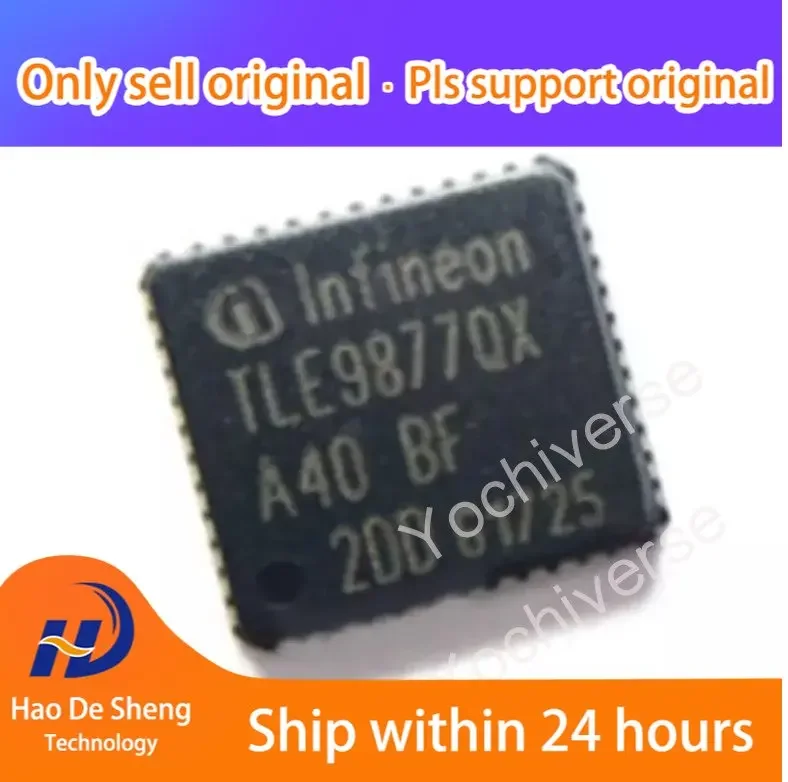 10PCS/LOT  TLE9877QXW40 TLE9877QX VQFN-48  New Original in Stock