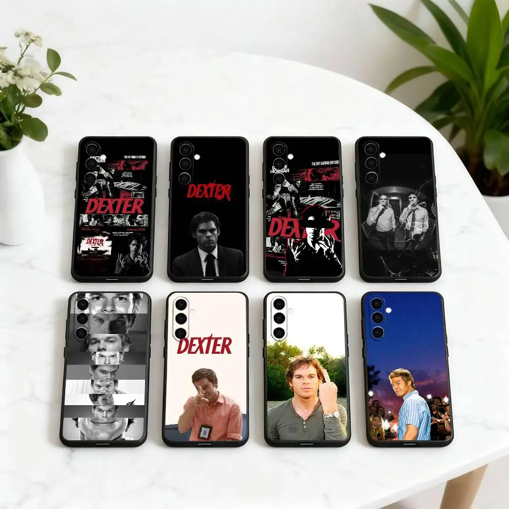 

TV D-Dexter DM M-Morgan Phone Case For Samsung Galaxy A73,A72,A71,A70,A53,A52,A51,Others Soft Black Cover