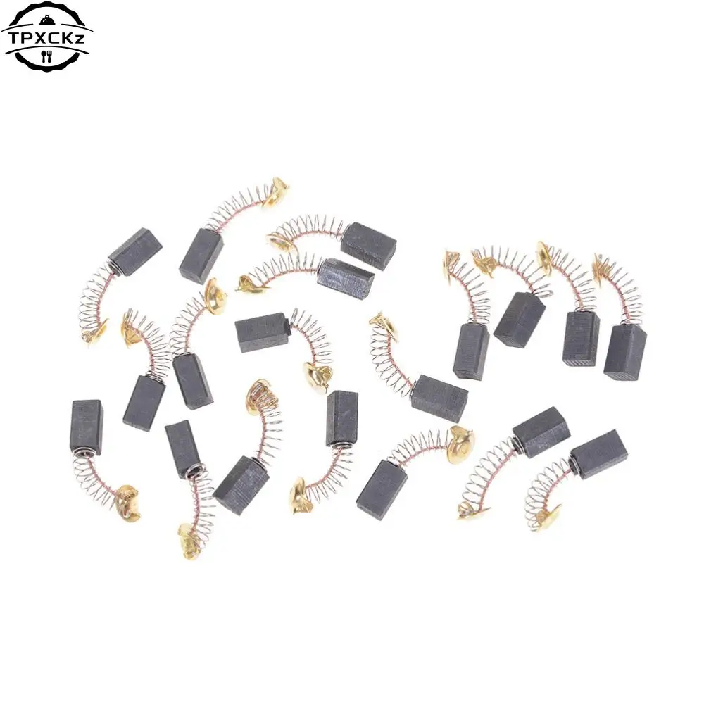 

20pcs Mini Drill Electric Grinder Replacement Carbon Brushes Spare Parts For Electric Motors Dremel Rotary Tool 6.5x7.5x13.5mm