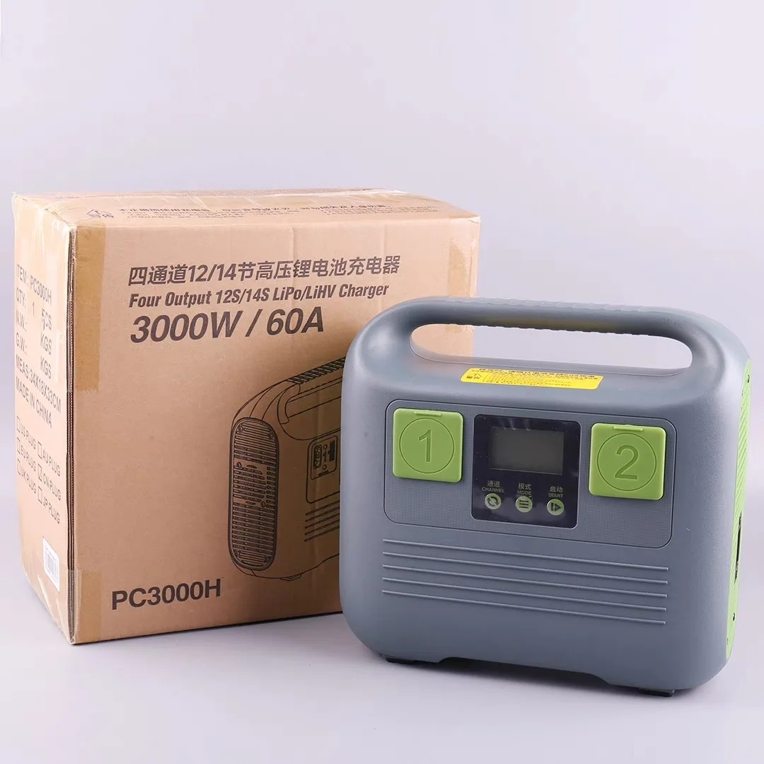 

Для PC3000H Мощная зарядка дрона 3000 Вт Зарядное устройство LiPo/LiHV Quattro Зарядное устройство