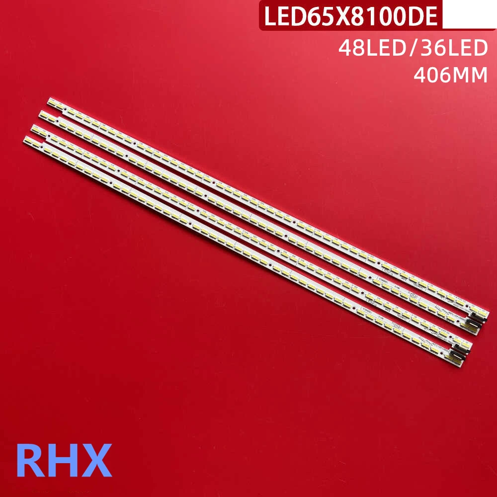 

LED strip V650D1-KS1-TLEM1/TREM1 V650D1-KS2-TLEM1 for LED65K680X3DU 65E10E 65PFL5W40 LED65X8100DE V650DK1-LS1 406MM