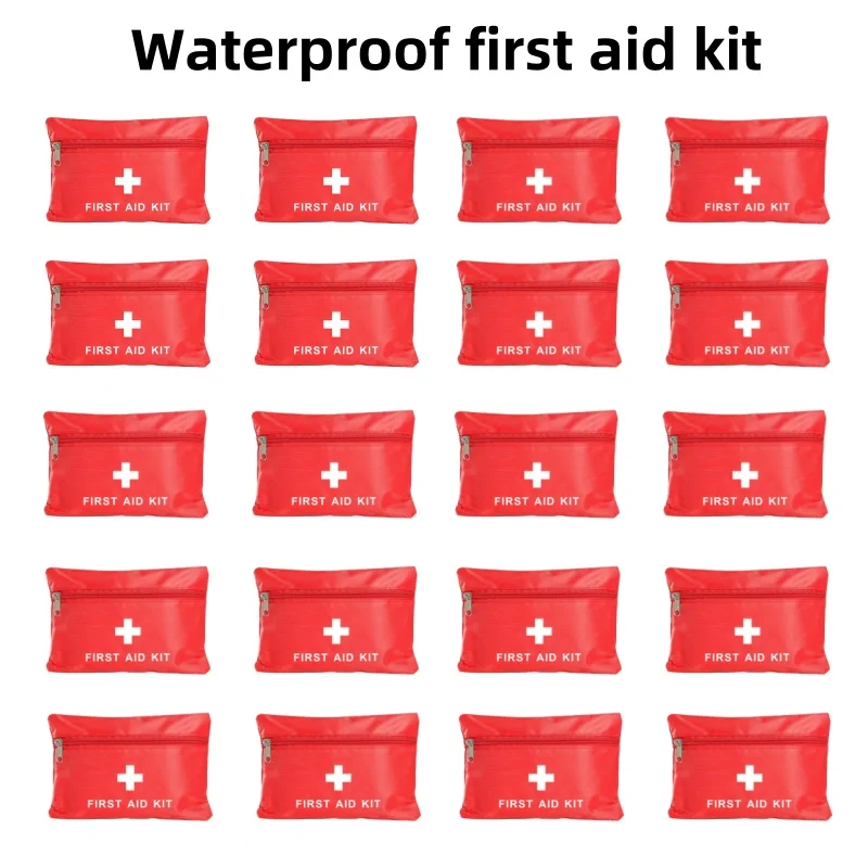 New Portable Waterproof First Aid Kit Bag Emergency Kits Case Only For Outdoor Camp Travel Fishing Emergency Medical Treatment