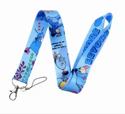 New 1 pcs Lanyards Keys Neck Strap For Card Badge Key Chain Lanyard Key Holder DIY Hang Rope Keyrings