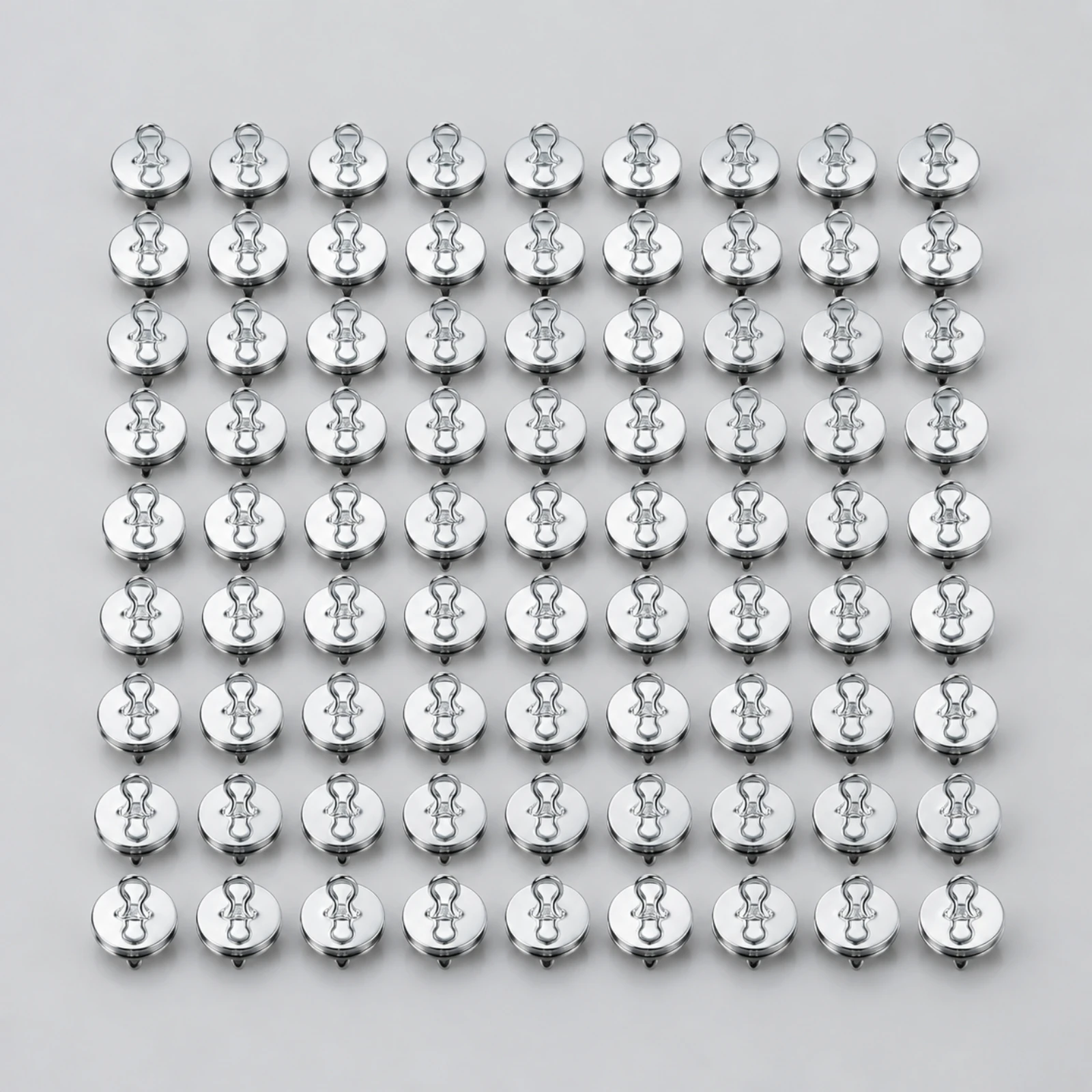 100 Pieces Plant Anchor with Wire Loop Waterproof Metal Plant Anchor Gardening Tool Lightweight Silver for Gardeners