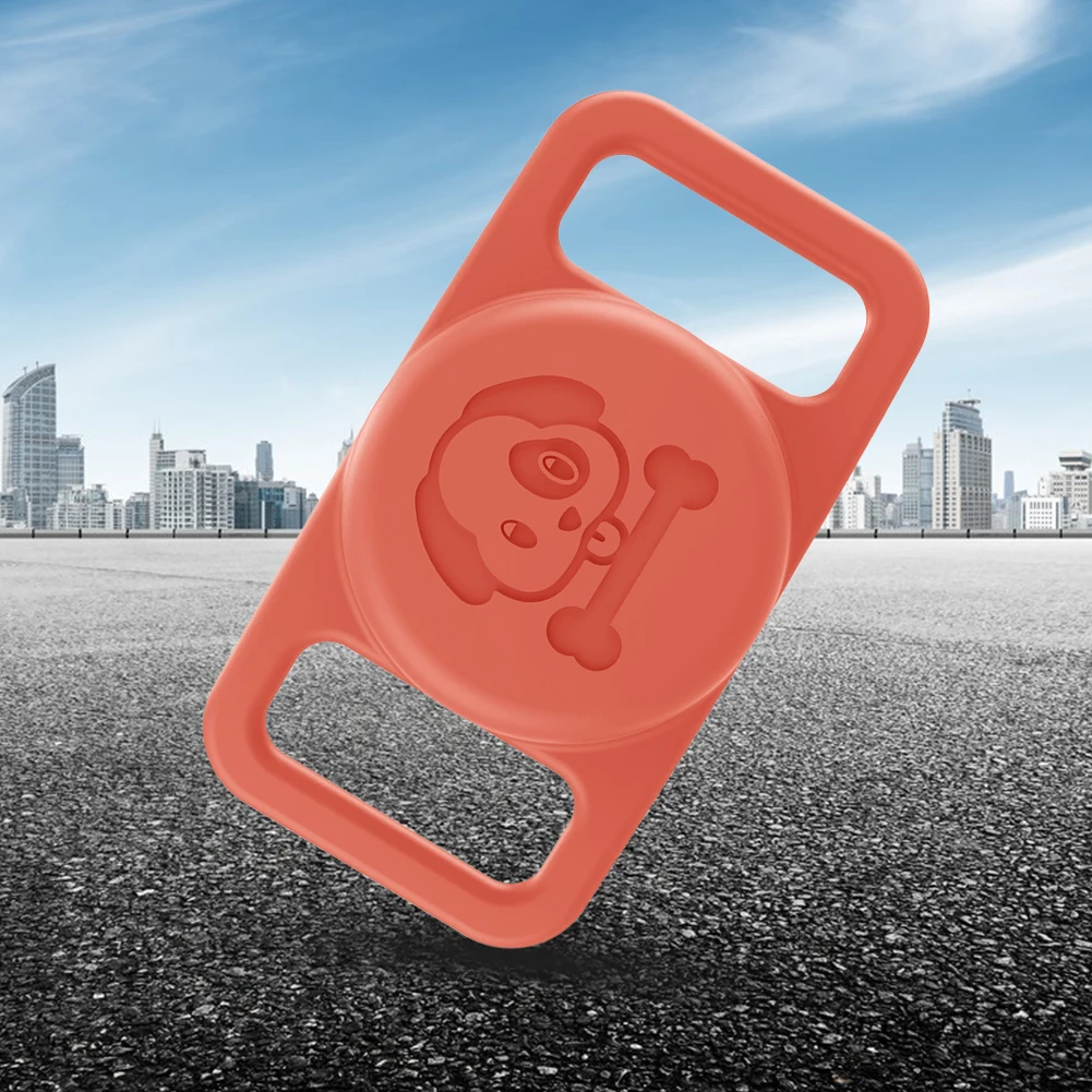 Portable Silicone Anti-Lost Tracker Case Waterproof Protective Cover for Locator Devices Kids Elderly Safety Travel Accessory