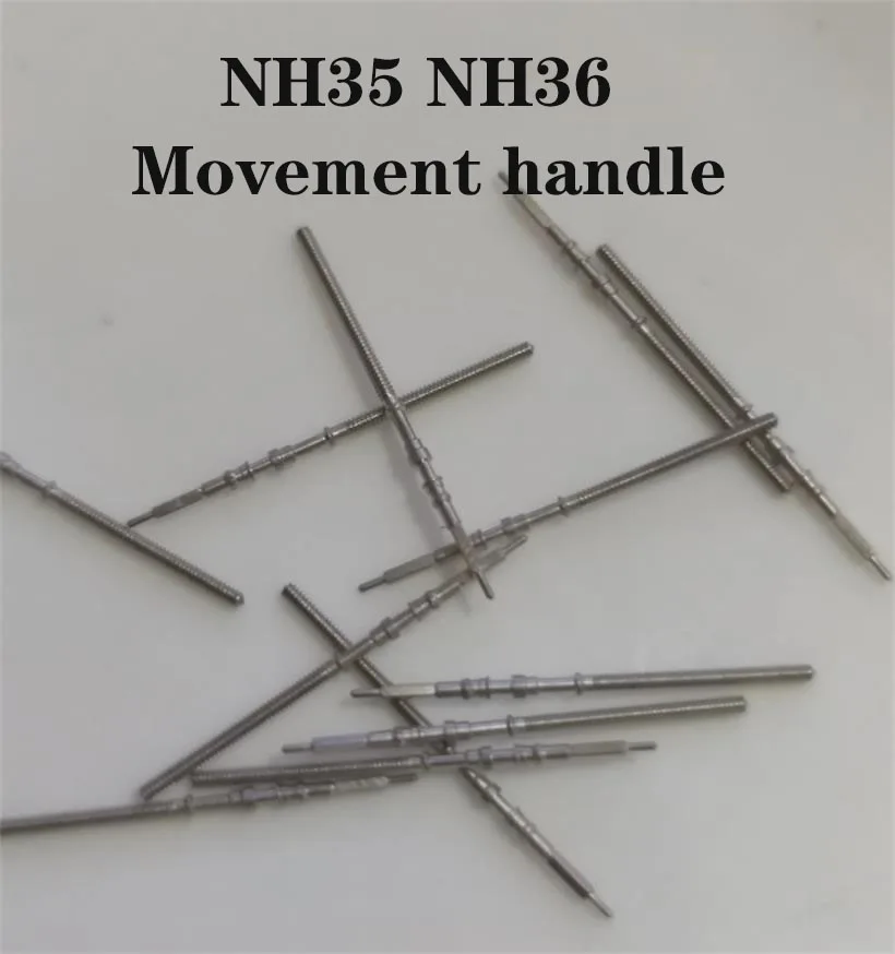 Watch Movement Accessories Are Suitable For NH35 NH36 Mechanics Movement Handle Adjusting The Time Zilai Pole Movement Parts