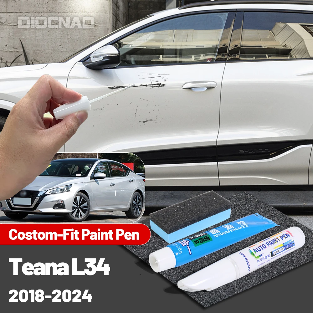 لنيسان Teana L34 2018-2024 2019 2020 2021 2022 2023 سيارة اللمس حتى قلم جاف للرسم خدش إصلاح مزيل الخدش الطلاء الرعاية #1