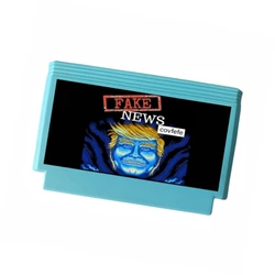 Fake News Covfefe Game Cartridge for FC Console 60Pins 8 Bit Video Game Card