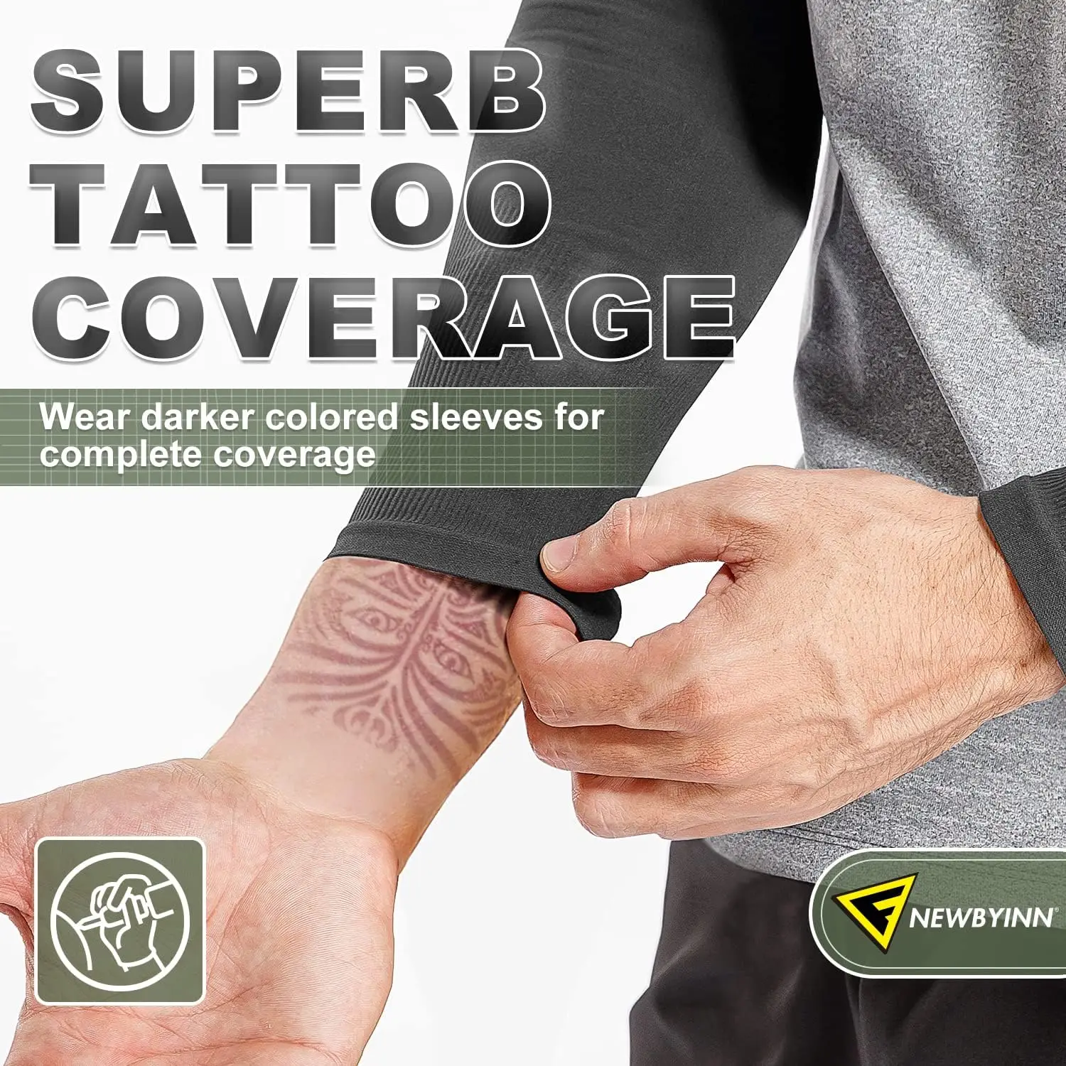 UV Sun Protection Cooling Arm Sleeves - usage example