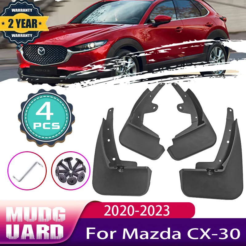 

Автомобильные Брызговики для Mazda CX-30 DM 2020 2021 2022 2023 CX 30 CX30, брызговики от грязи, брызговики