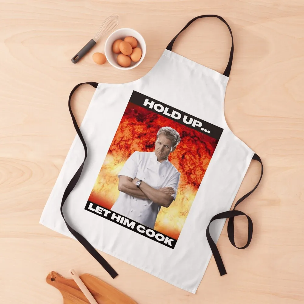 امسك... Let Him Cook Apron Waiter Uniforms ملابس المطبخ الشواء للرجال