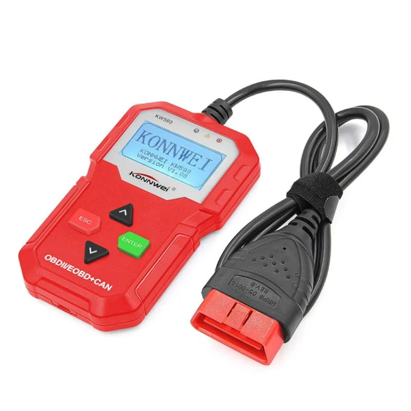 KW590 obd2 Car Auto Diagnostic Tool Handheld OBD2 For 12V Gasoline,Diesel Vehicles