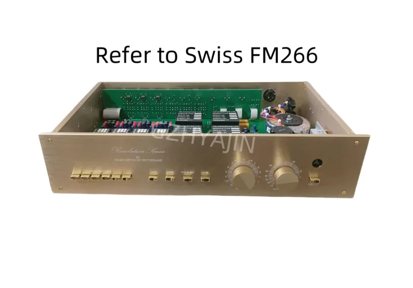 Refer to Swiss  FM266 Class A Pre stage Fully Balanced Pre stage Power Amplifier Finished Product Power Amplifier Pre-AMP