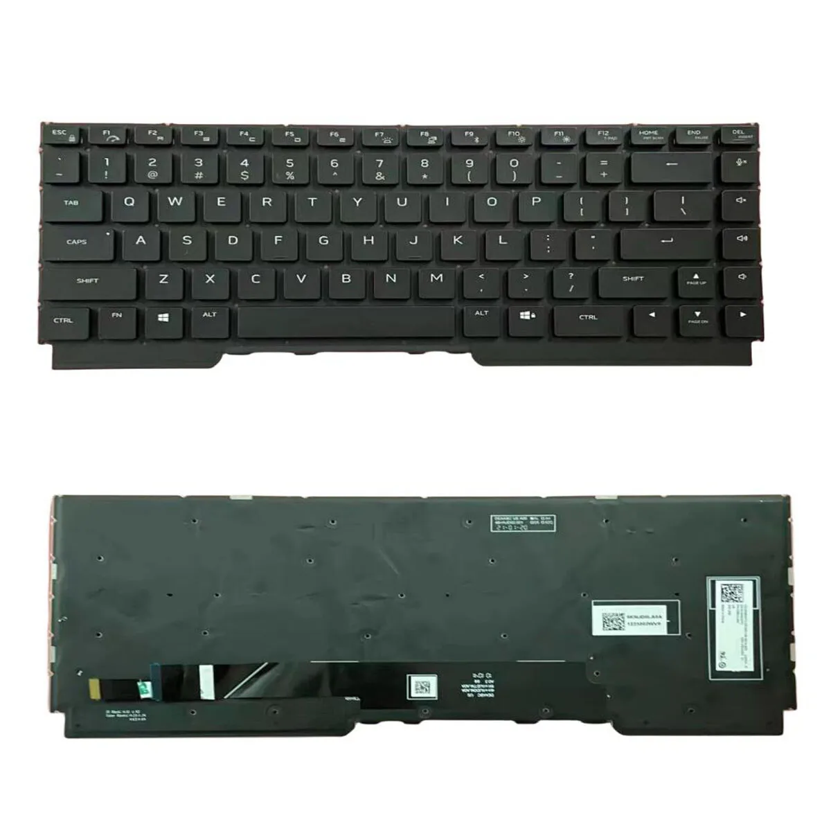 

For Dell Alienware M15 R5 R6 Keyboard 0W5WTV PK1336U1A00 Backlight US Layout Repair