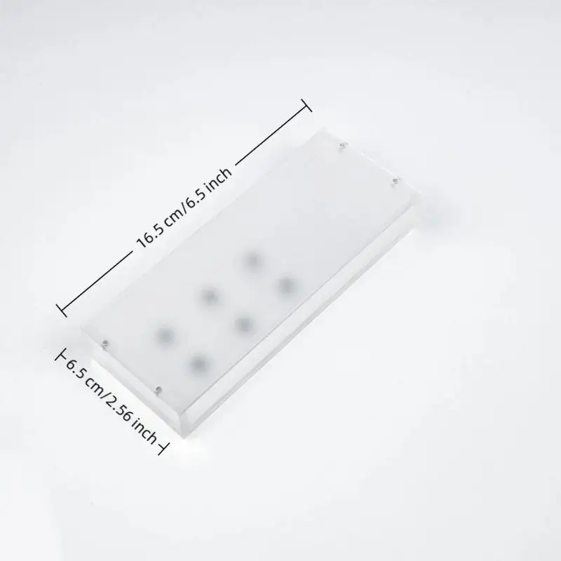 صندوق تخزين الرموش رمش تمديد لوحة مغناطيسية متعددة الوظائف كاذبة رمش ماكياج المنظم الاكريليك البليت لاش حامل #5