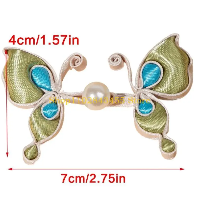 49MC Cheongsam Buttons Closure Sewing Fasteners for Sweater Coat Cheongsam Traditional Handcraft Accessories