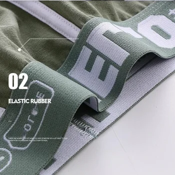 1Pcs Men Cotton Boxer Shorts Panties Underwear3 Colors L XL 2XL 3XL Soft Letter Belt Breathable Soft Fashion Sports 6 1Pcs Men Cotton Boxer Shorts Panties Underwear3 Colors L XL 2XL 3XL Soft Letter Belt Breathable Soft Fashion Sports 6