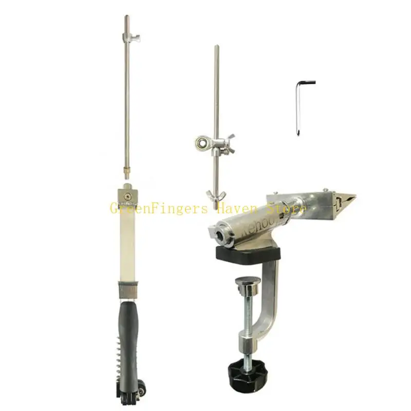 

F68D Professional Knife Sharpener with 4 Whetstones Stainless Steel Sharpening Kits