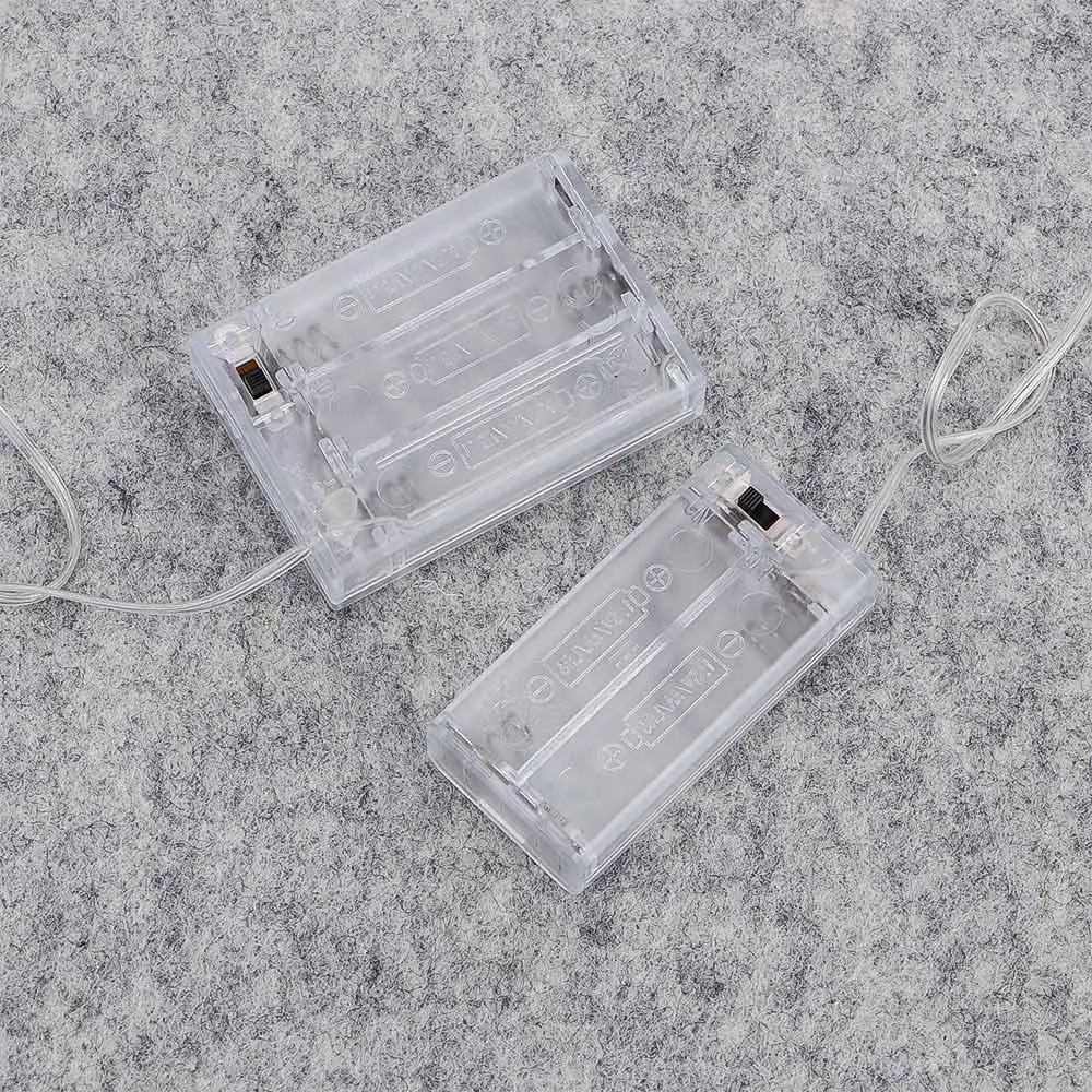 

Transparent DIY 2X 3X ABS Storage Box 2 3 Slot Battery Holder Batteries Container Battery Box Battery Storage Boxes