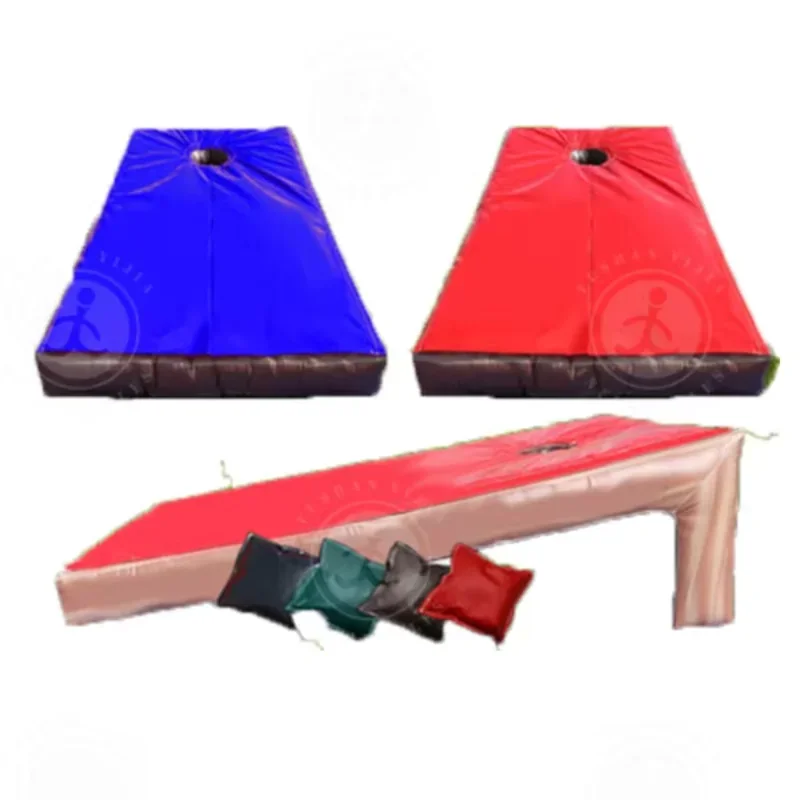 JWNew Design Giant Inflatable Cornhole Boards Inflatable Corn Hole Game Inflatable Baseball Corn Hole for Team Building