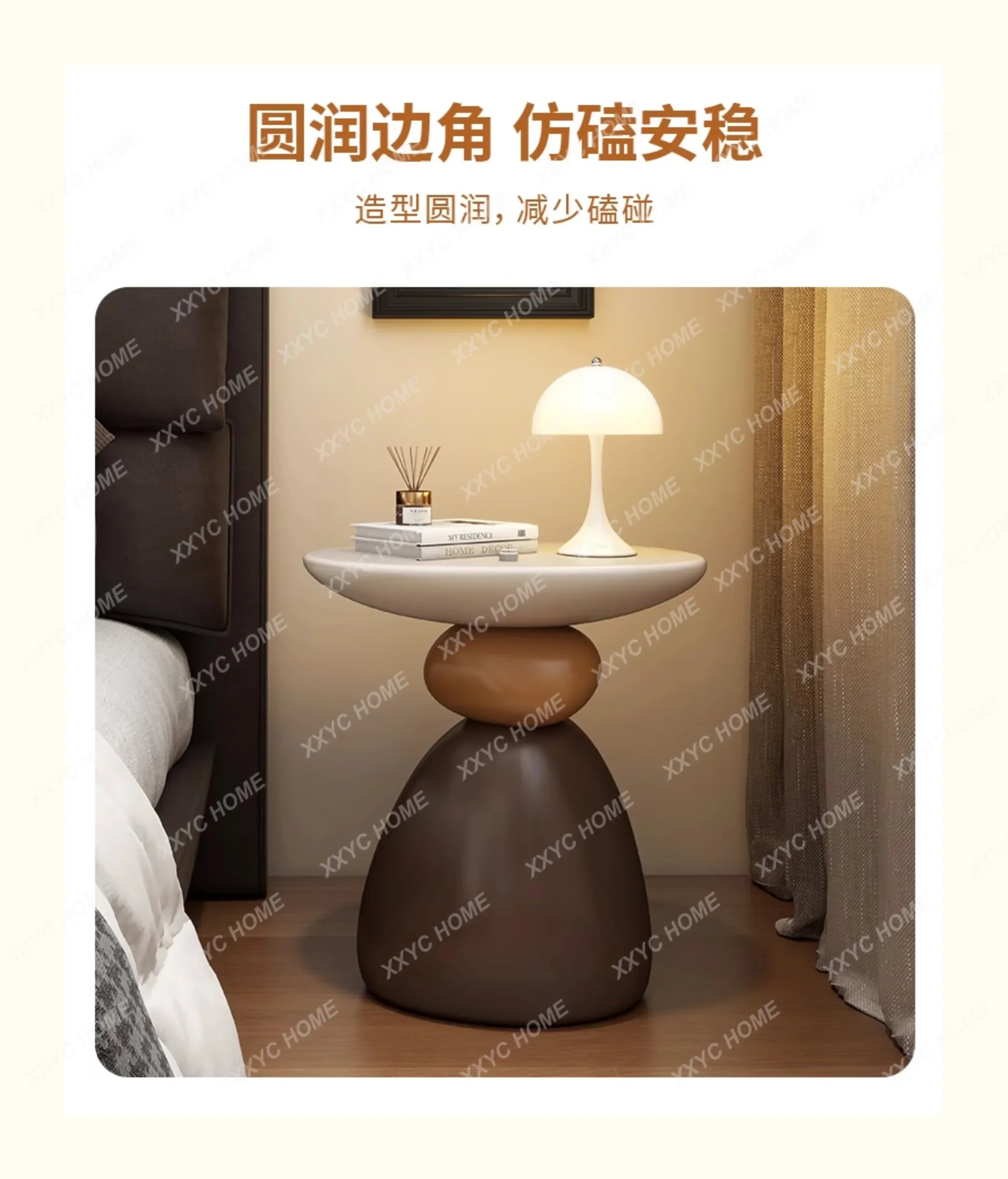 

GG Creative bedside table small simple modern cartoon light luxury high-end home bedroom rack
