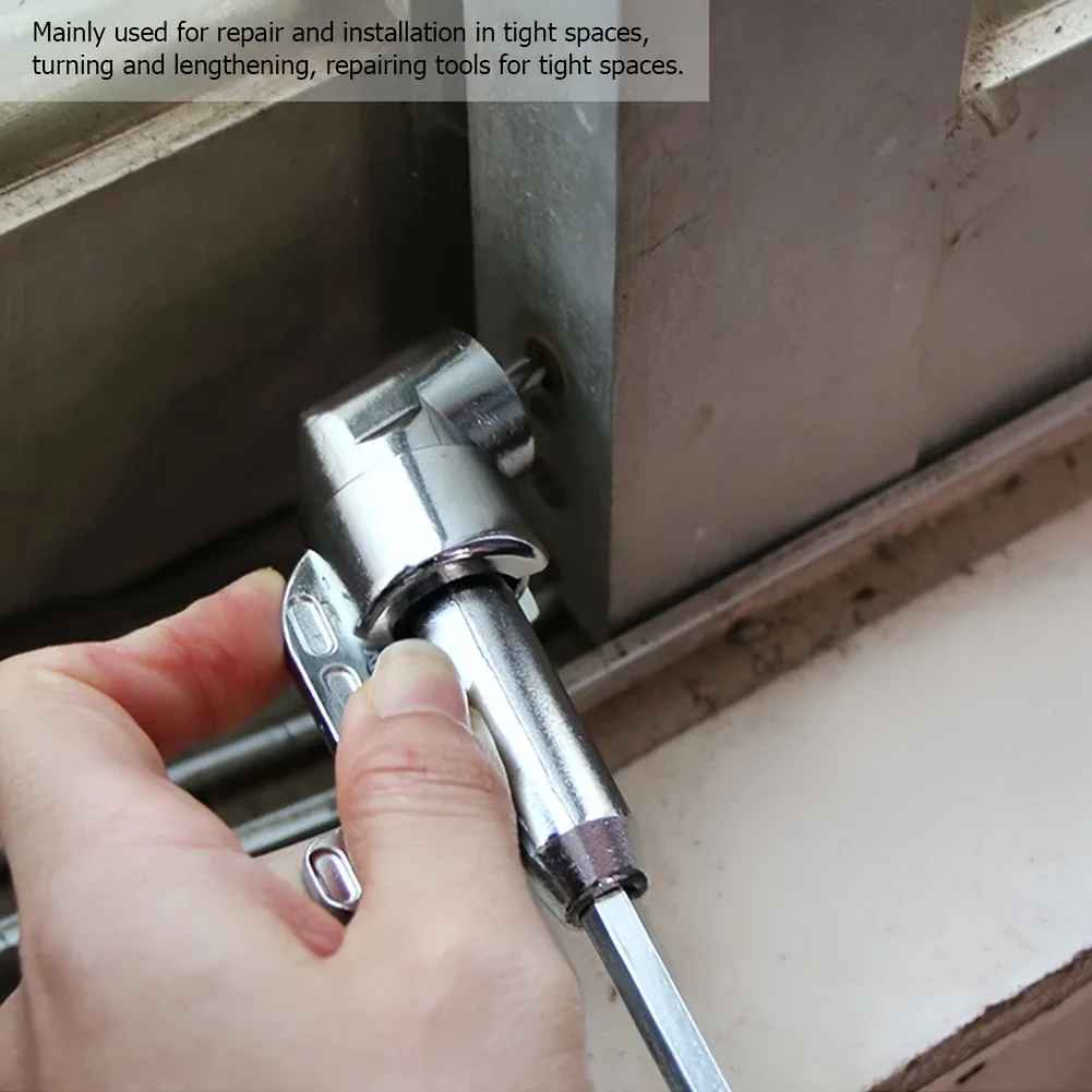 

Угловой адаптер для дрели 105 градусов, угловая отвертка для труднодоступных мест, длинная и короткая, аксессуары для электроинструментов