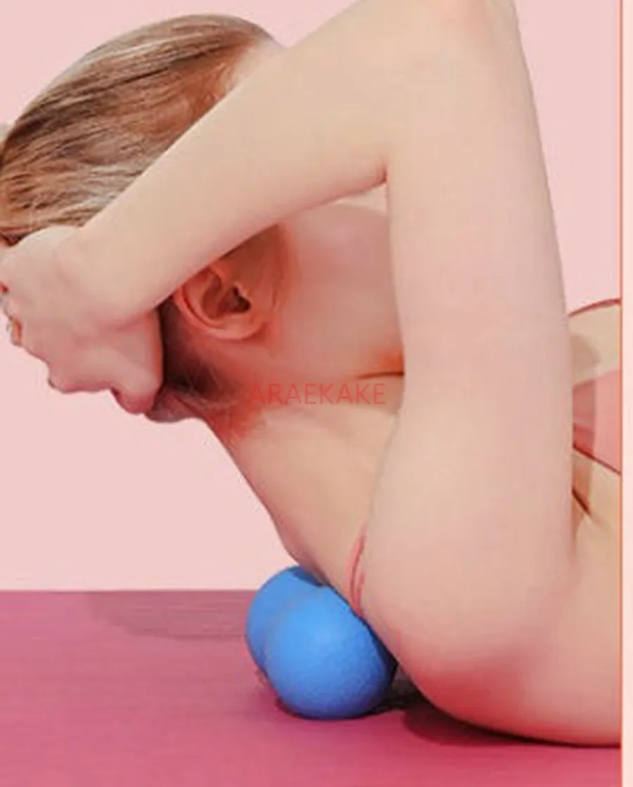 1PCS Ball Body Massage Muscle Peanut Ball Round Shape Roll Ball Anti-Slip Feature Massage Ball Whole Body Massage