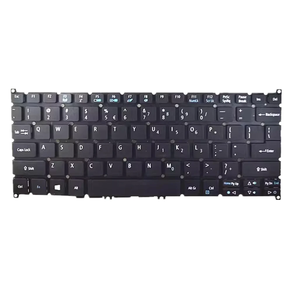 

Клавиатура ноутбука ACER TravelMate Spin B118-R B118-RN Black US United States Edition