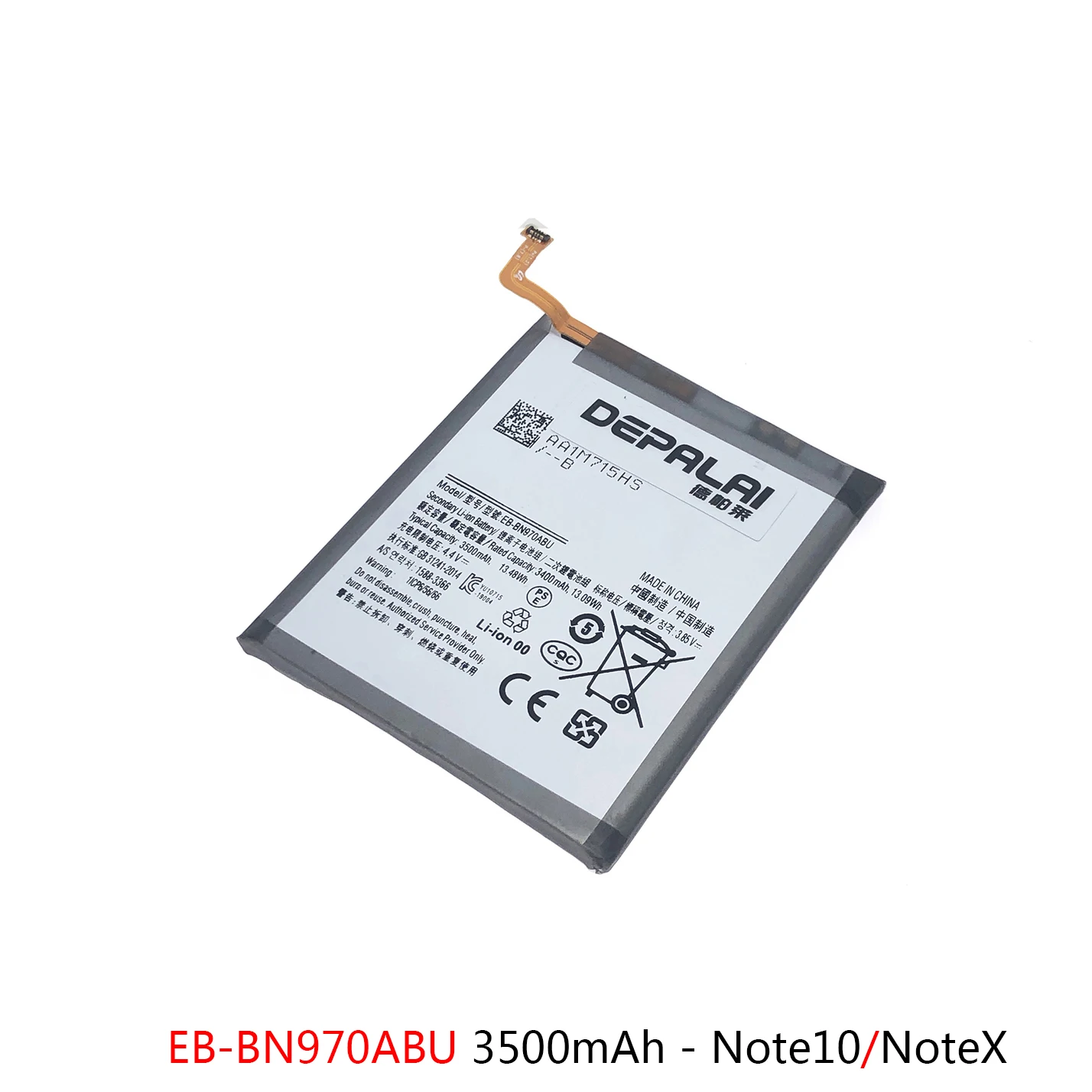 EB-BN970ABU Battery For Samsung Galaxy Note10 Note10+ Note10Plus Note10Lite Batteries BN972ABU BN770ABY Replacement Repair Parts