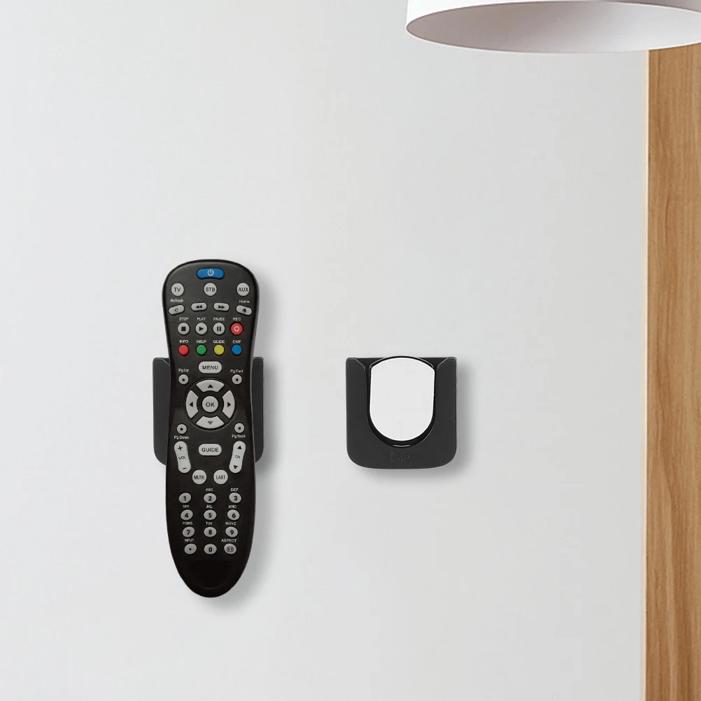

5pcs Magnetic Remote Control Holder Mount Self-Adhesive Remote Rack Organizer For Home Bathroom Glass Tile Wall Storage