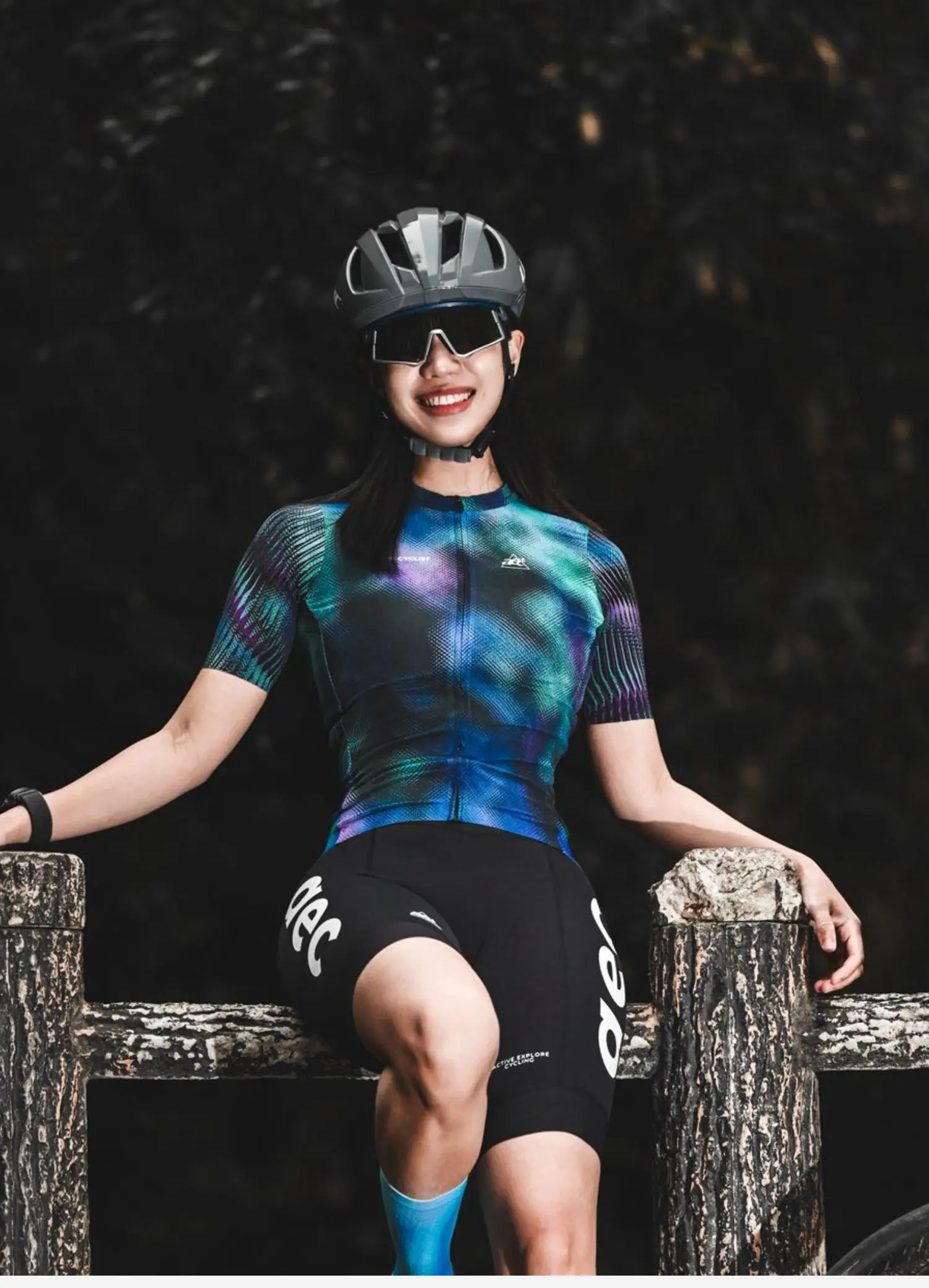 AEC YAOYING Serie Herren-Radtrikot Damen Slim Pro Bike Tops 2026 Sommer Kurzarm Fahrrad-Shirts Schnelltrocknend – Detail 20