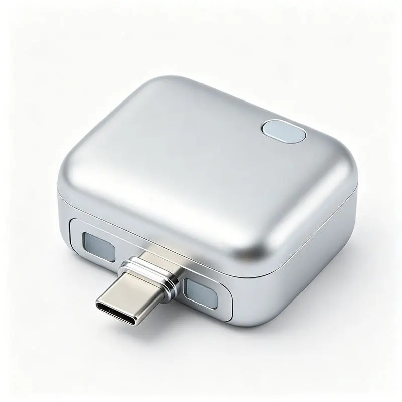 AI Full Charge Separators Type C Port Portable Smart Auto Stop Charging Protector for iPhone Smart Watch Laptop