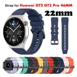 22mm pasek zegarka dla Huawei zegarek GT2 GT3 Pro 46m zegarek oficjalny pasek dla Huawei GT 3 Pro/Xiaomi zegarek S1 aktywna bransoletka korea