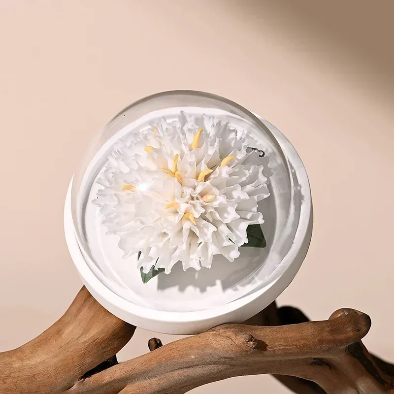 Intangible Cultural Heritage Handmade Porcelain Flower Ceramic Home Decoration Essential Oil Diffuser Aromatherapy