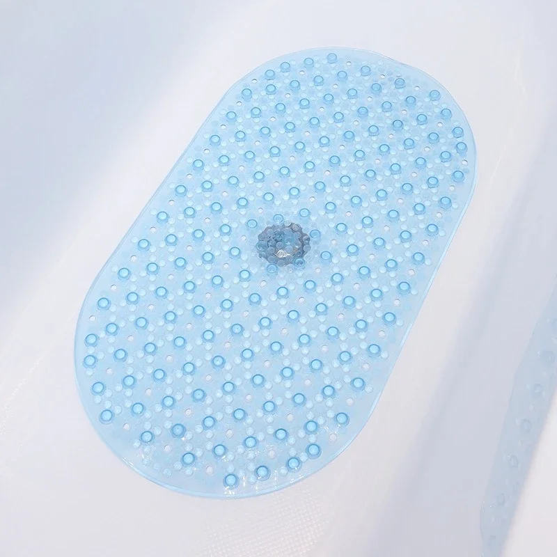 PVC Bathroom Mat Anti-Slip Bathroom Mat Cross-Border Hotel Shower Bathroom Anti-Slip Mat 69x39cm