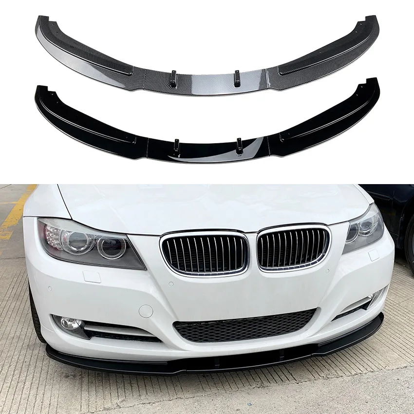 kit-carrosserie-maxton-style-spoiler-avant-et-ailerons-lateraux-pour-bmw-e90-e91-lci-320i-330i-2009-2012-noir-brillant-effet-carbone